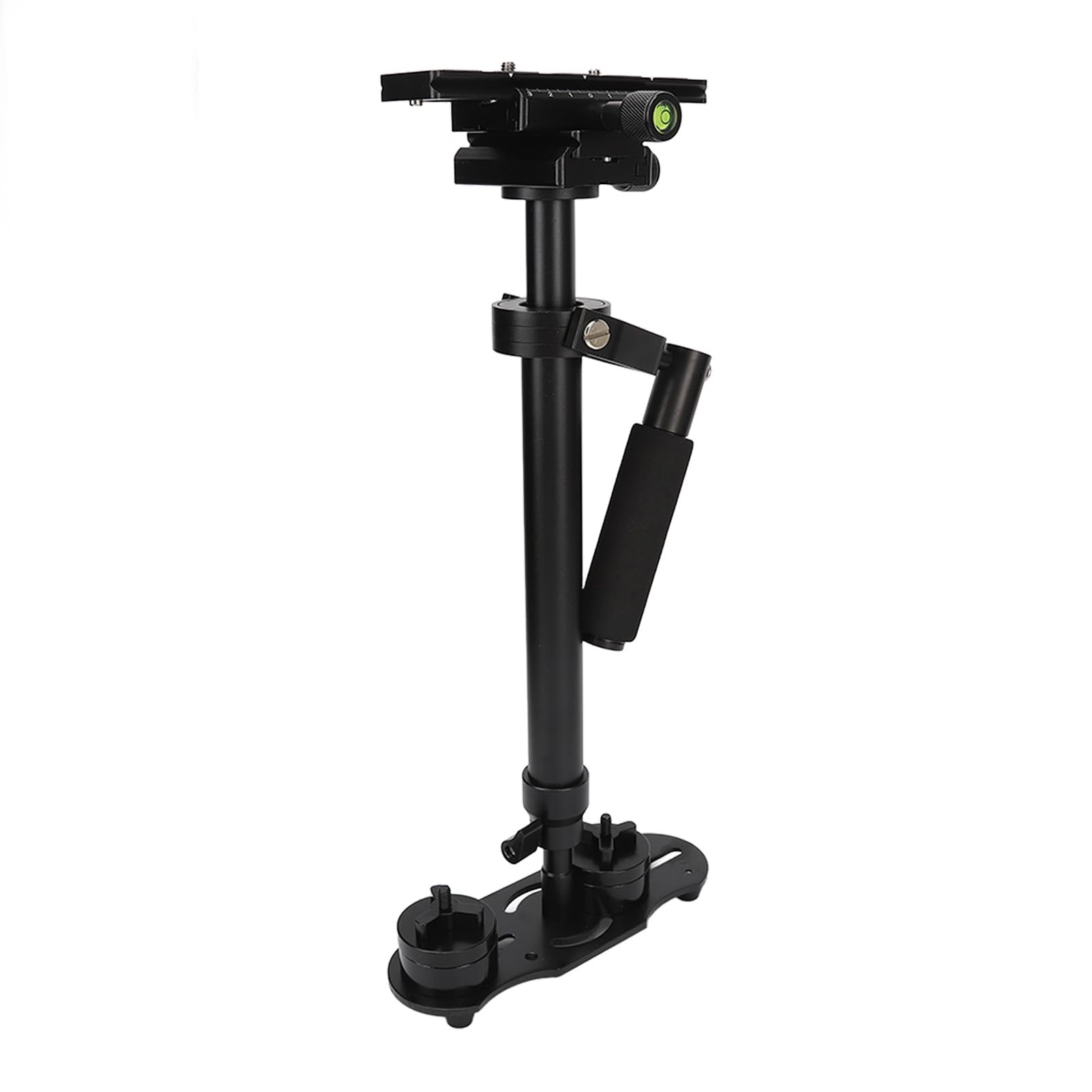 Acouto Camera Stabilizer Quick Balancing 360° Rotation Professional Cnc Aluminum 3 Axis Handheld Stabilizer