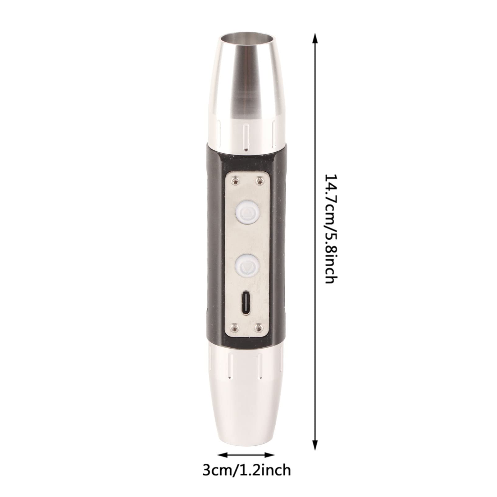 Gavigain Gem Light, Led Uv Flashlight Professional Gemstone Identification Light, Dx6 Usb Rechargeable 6 Lights Expert Jade Flashlight Bright Torch For Jewelry Appraisal, Crystal Flashlight