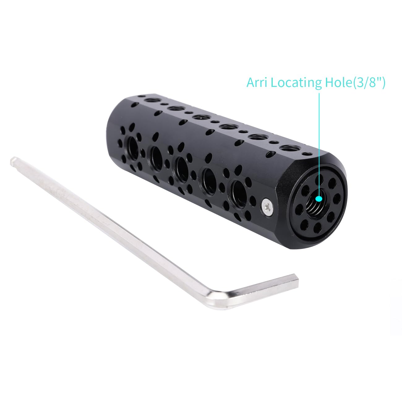 Niceyrig Cheese Mounting Plate Camera Accessory Extension Handle Grip For Arri Mount, Steady Video Support Stabilizer Camera Handgrip For Diy Accessories - 600