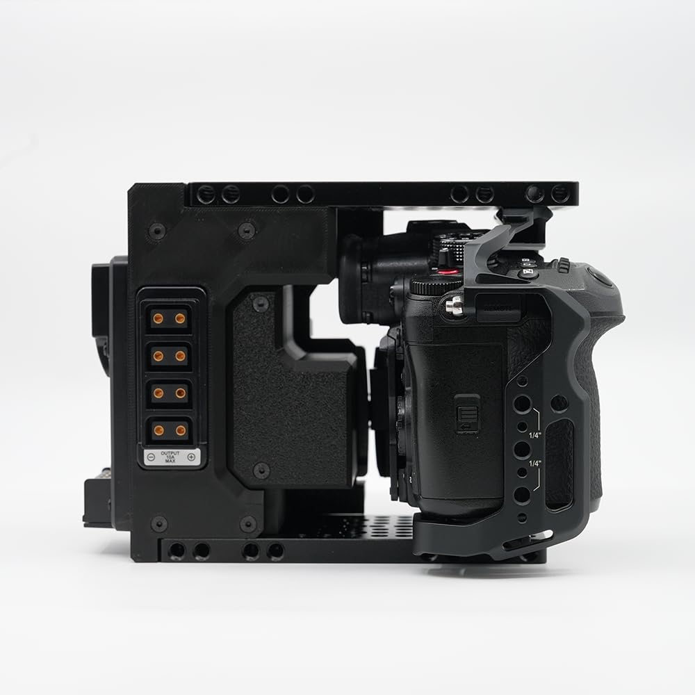 Ztianfoto Fusionrig Camera Cage Expansion Module Cineback Compatible With Panasonic Lumix Gh6/Gh7