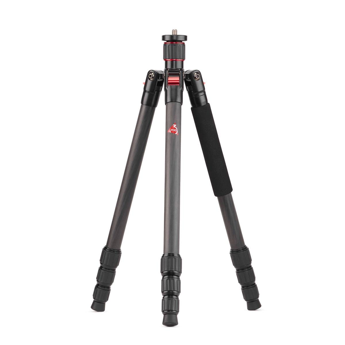 3Pod Trek Series 4-Section Carbon Fiber Travel Tripod/Monopod With Arca-Type Ball Head – Lightweight, Compact, High Load Capacity, Adjustable Height, Twist Lock Legs For Dslr & Mirrorless Cameras
