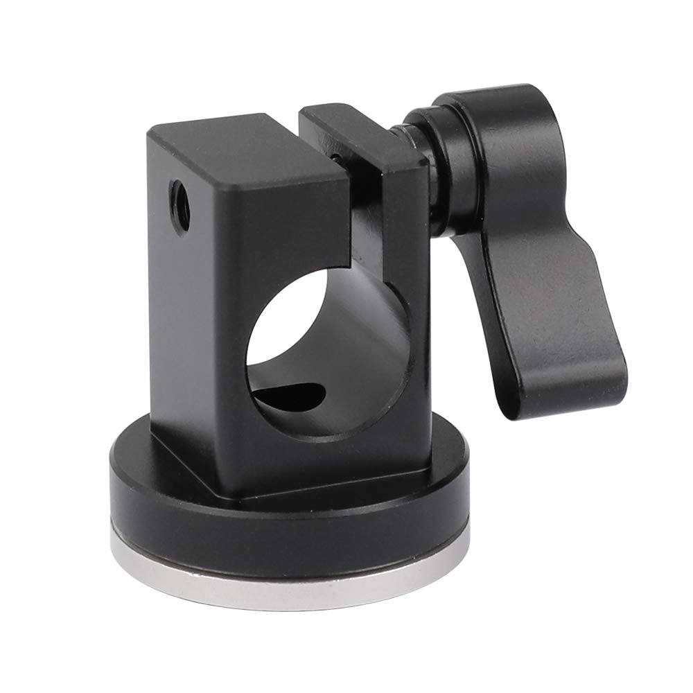 Camvate 15Mm Single Rail Rod Clamp With M6 Rosette Mount For Dslr Camera Cage Handgrip - 2319