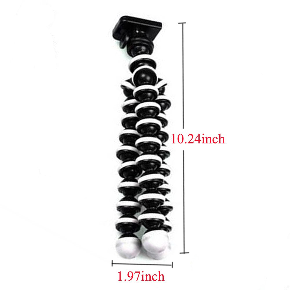 Gucabe Octopus Camera Tripod, Walway Flexible Cell Phone Holder Stand Selfie Stick With Quick-Release Plate For Smartphone/Camera/Gopro/Action Camera/Dslr