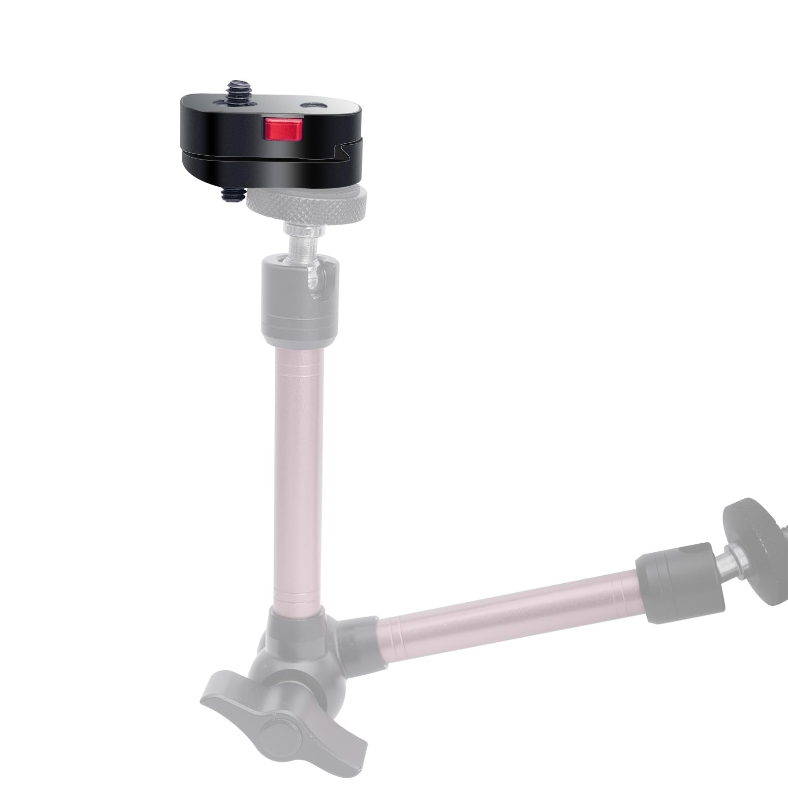 Andycine Quick Release Plate Fit For Camera Video Monitor,Magic Arm,Led Flash Light With 1/4 Inch Screw Threaded Holes