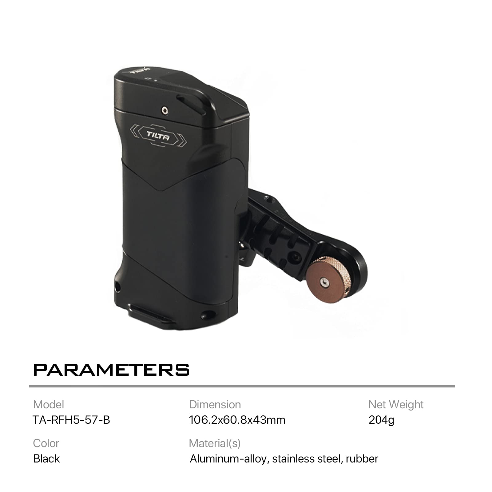 Tilta Tiltaing Right Side Advanced Focus Handle (F570 Battery - Type V)
