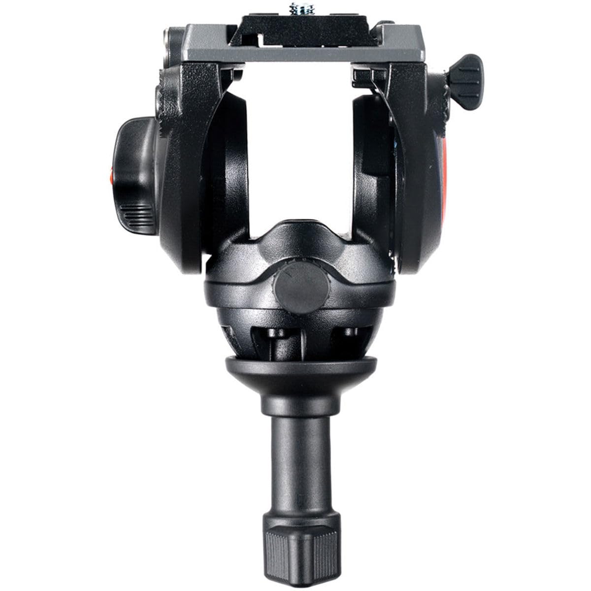 Manfrotto Mvk500Am Lightweight Fluid Video System With Twin Legs And Middle Spreader (Black)