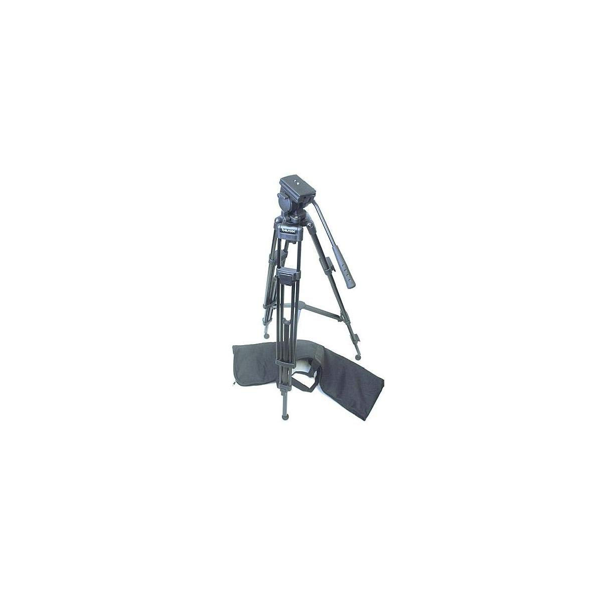 Bescor Th-770 3-Section Aluminum Tripod With Mp-101 340 Degree Motorized Pan Head