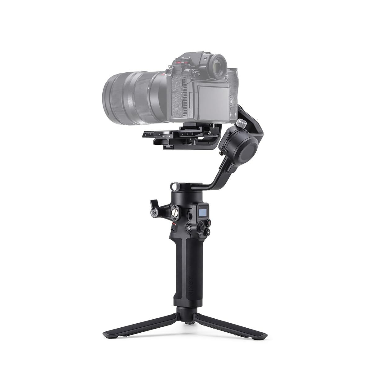 Dji Rsc 2-3-Axis Gimbal Stabilizer For Dslr And Mirrorless Camera, Nikon Sony Panasonic Canon Fujifilm, Ronin Sc, 3Kg Payload, Vertical Shooting, Touchscreen - Black