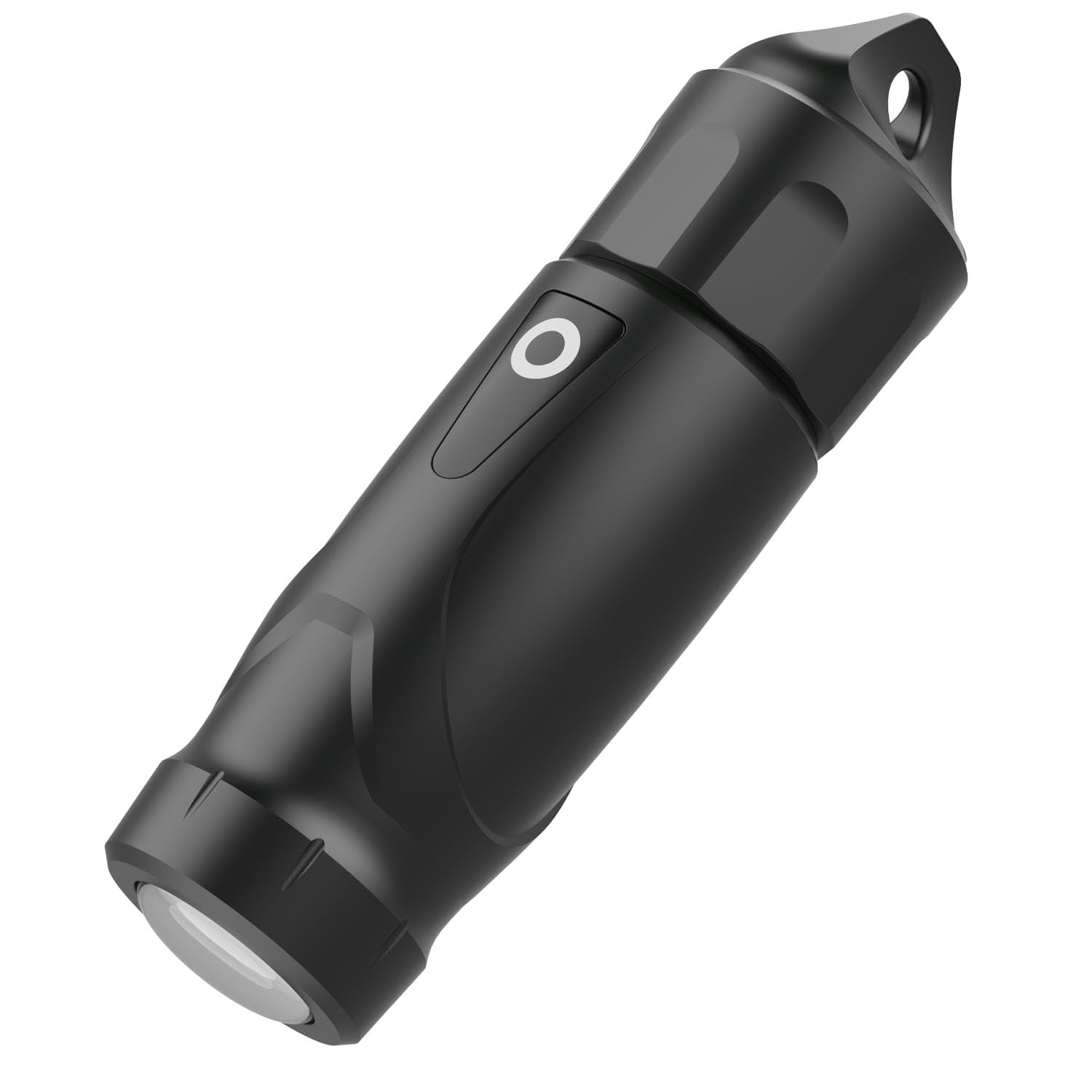 Quamkar 300 Lumen Edc Flashlight，Led Rechargeable Mini Flashlight，3 Mode Touch Button Emergency Small Pocket Edc Light For Camping,Hiking,Outdoor, Everyday Use