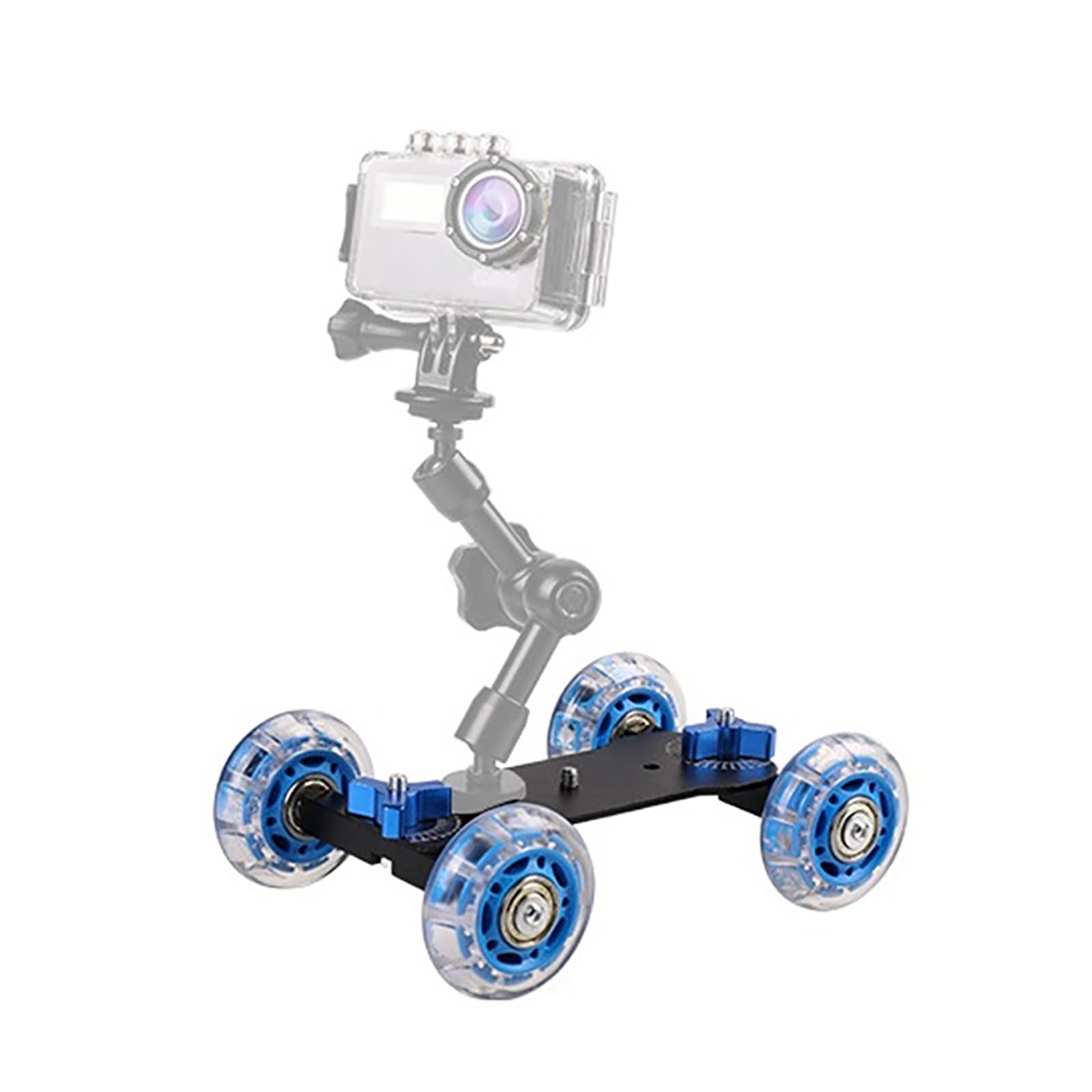 Dbeixiwei Photography Rail Stand Dolly Stabilizer Mobile Rolling Sliding Dolly Car For Camera Accessories