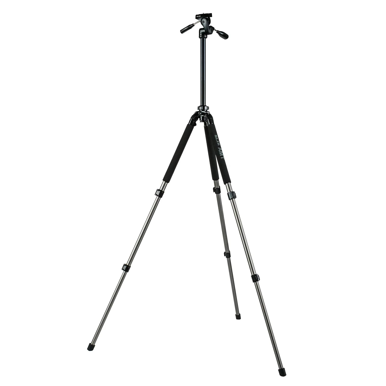 Slik Pro 700 Dx Tripod With 700Dx 3-Way, Pan-And-Tilt Head - Titanium