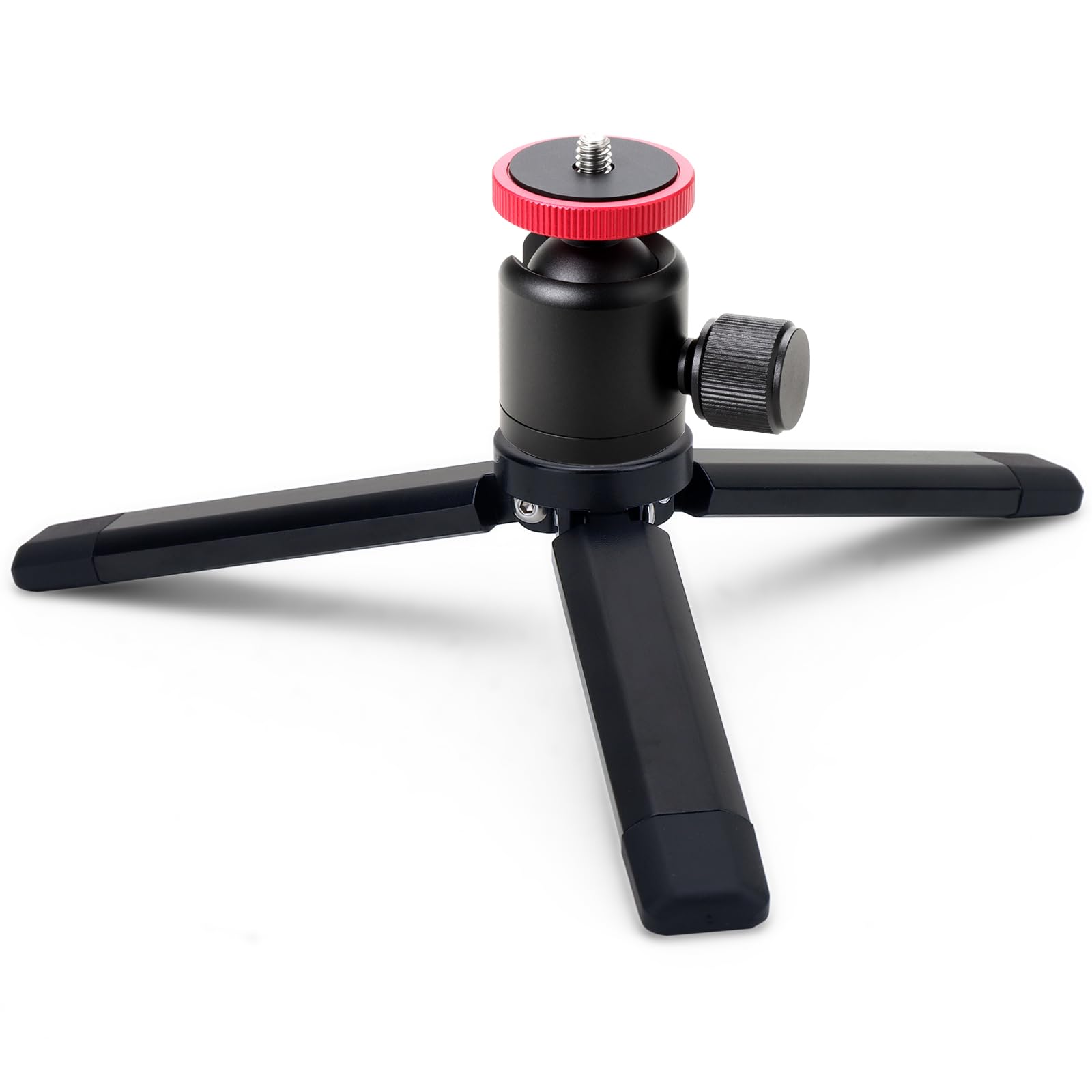 Cofunkool Mini Tripod With Ball Head Mount, Tabletop Tripod Compact Versatile Handle Grip For Gimbal Stabilizers, Cameras, Phones, Webcams, Projectors