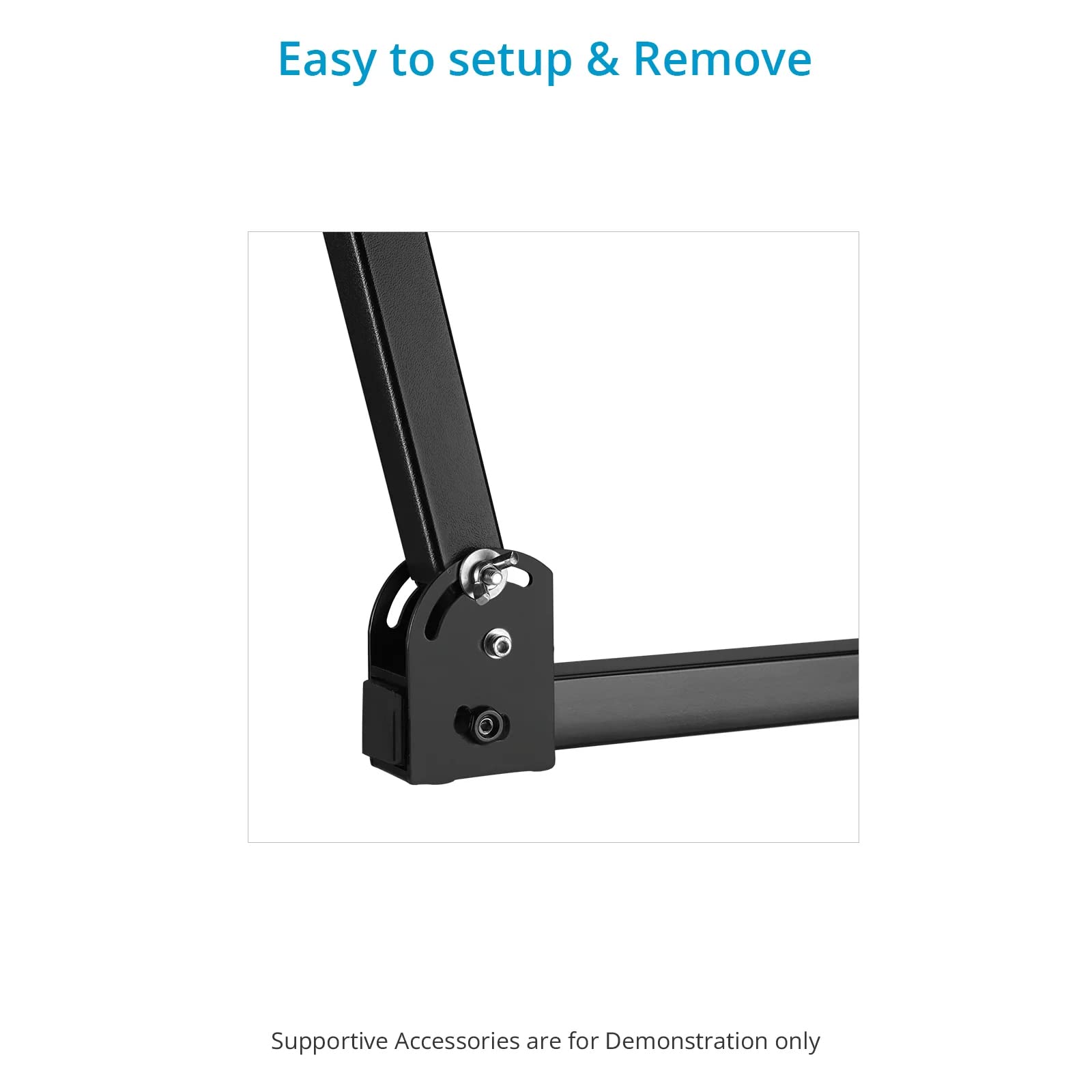 Proaim Camera 46” Vertical & 47.2” Horizontal Extension Bar. For Compass 360° Photo Booth Rotating Platform W Payload Of Up To 5Kg/11Lb. (Dl-Cmps-Eb)