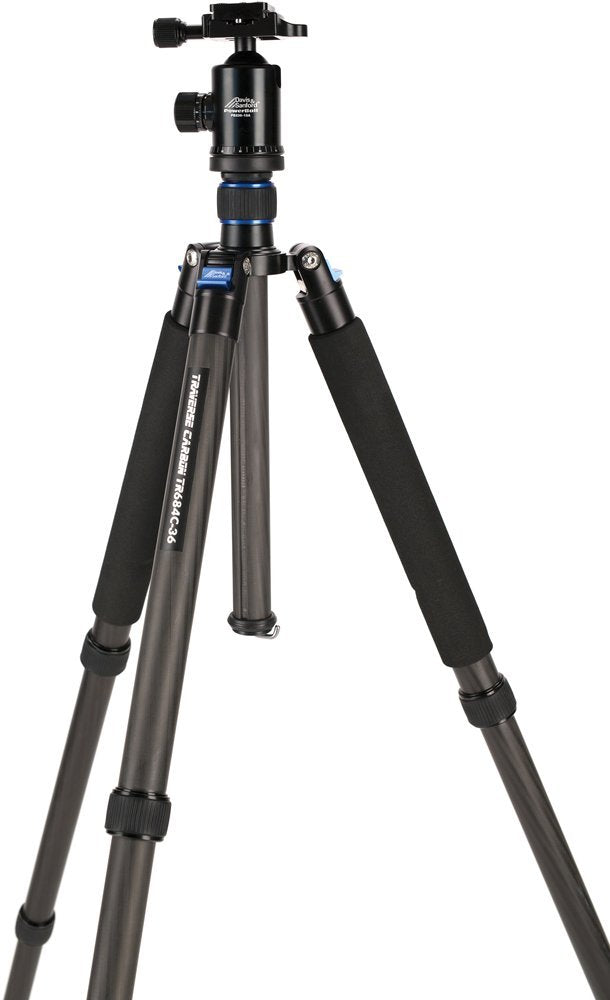 Davis & Sanford Tr684C-36 Heavy Duty 68" Carbon Fiber Tripod And Dual Locking Ball Head (Black)