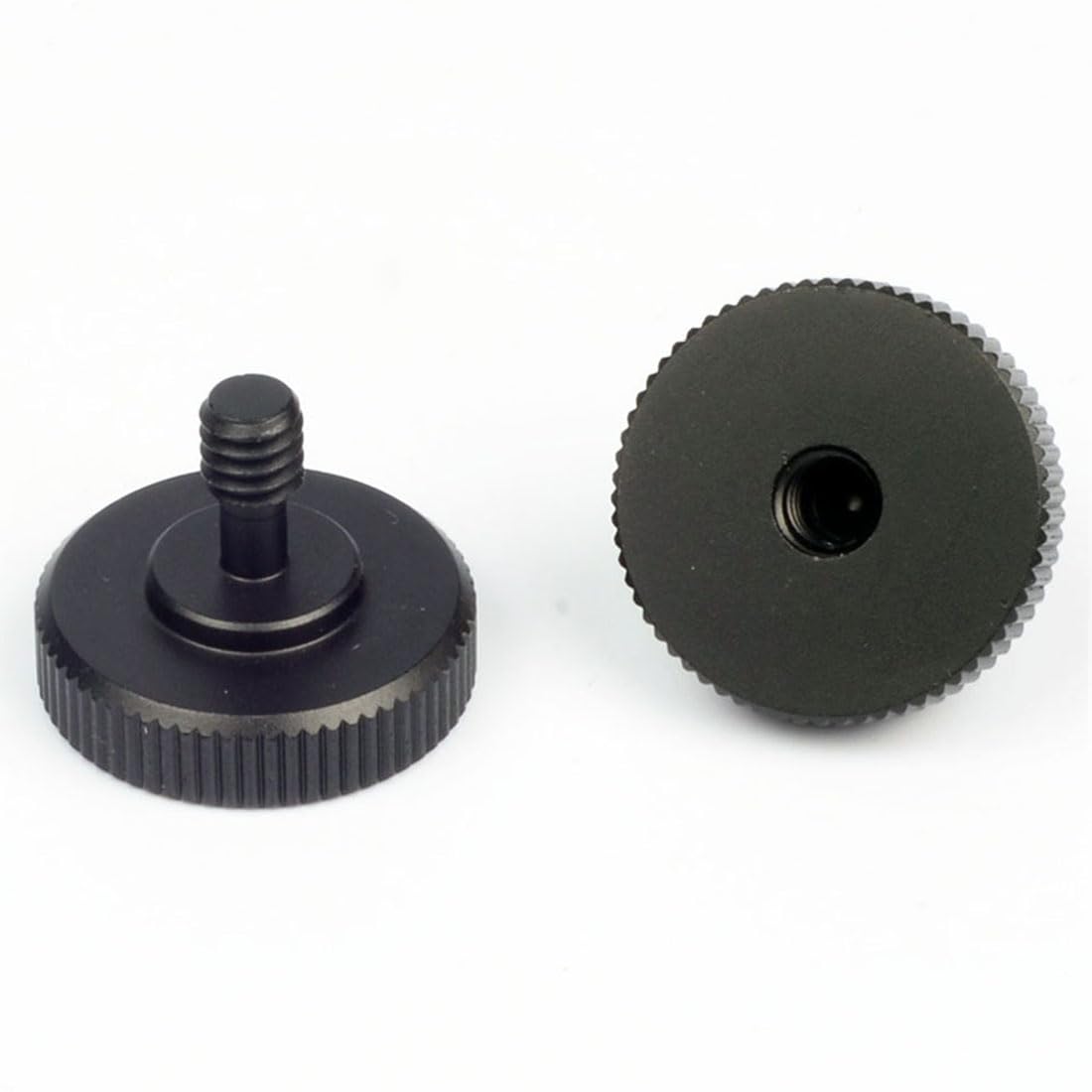 Dekeenstar Camera Tripod Thumb Screw 1/4" Male To 1/4" Female Tripod L Type Bracket Stand Hot Shoe Screw Mount Adapter For Camera Flash Bracket Mounting Plate, Camera/Tripod Rig, Ball Head