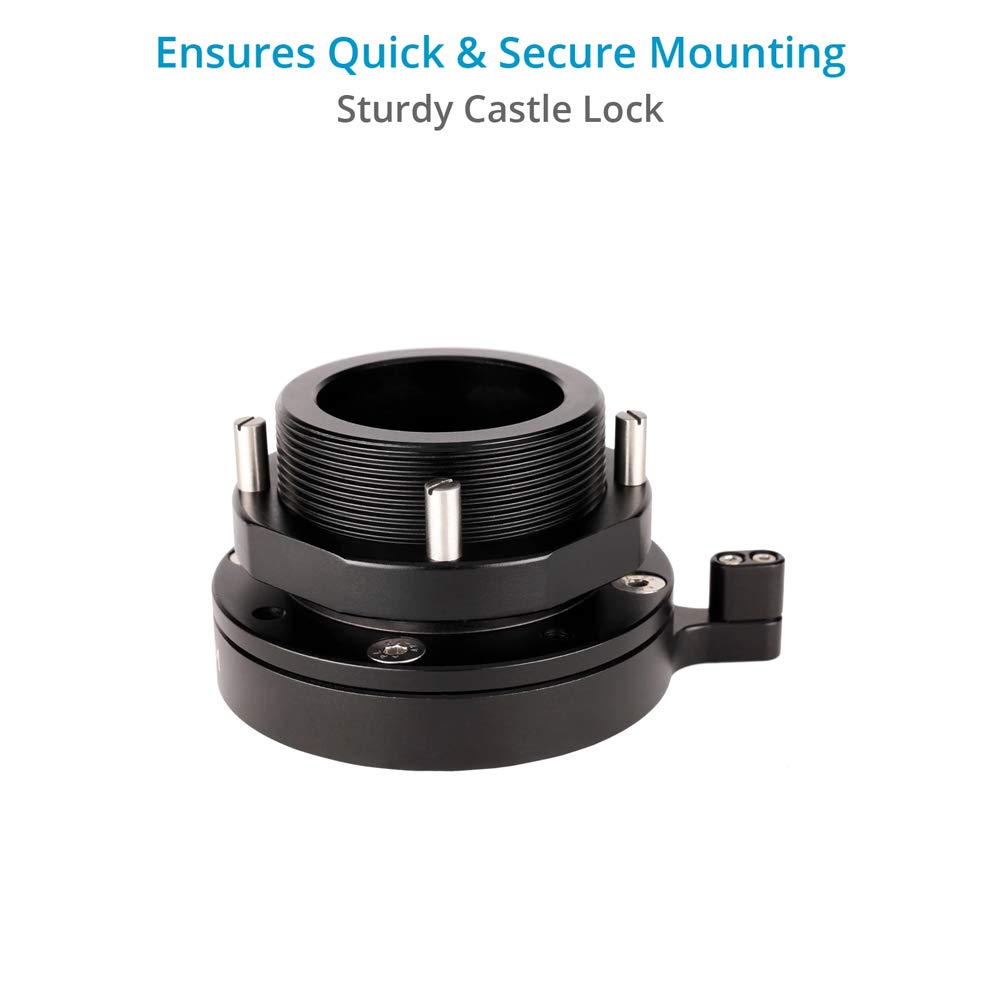 Proaim Mitchell Vibration Isolator With Castle Lock For Mitchell Gear & Gimbals Stabilizer. Payload Up To 5-15Kg / 11-33Lb. For Tripod, Dolly, Shock Absorber Arm (Vb-Mtcl-03)