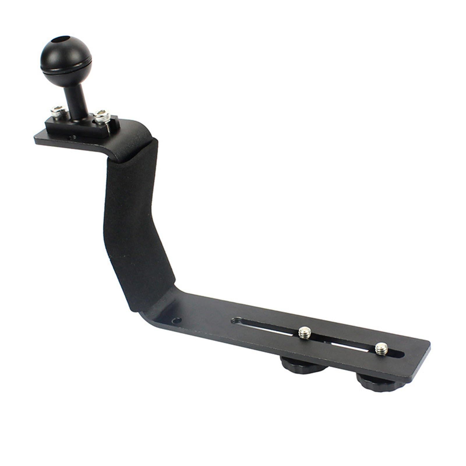 Dagijird Portable Camera Holder Diving Handle Tray Bracket Single Handle Video Stabilizer With Ball Adapter