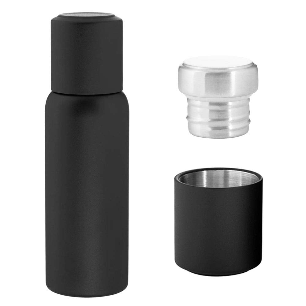 Simply Green Solutions 16.9 Oz. Thermos Bottle With Magnetic Cup Lid, Vacuum Copper Insulated Doubl