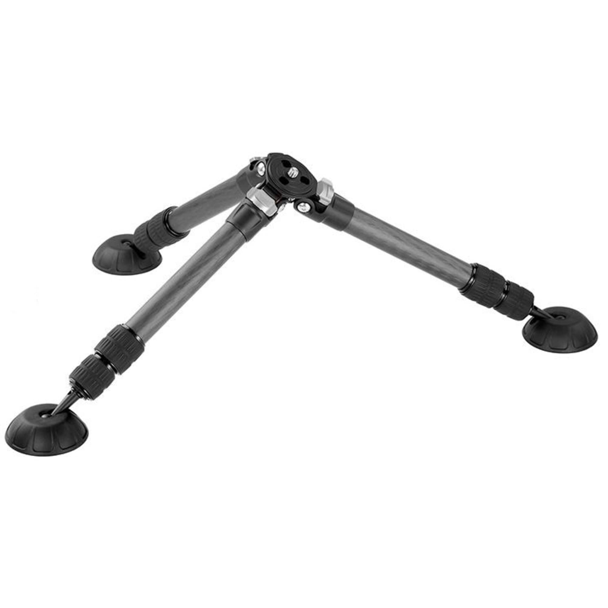 Leofoto Sc-50 Rubber Feet, Tripod Feet, Anti-Slip, Drop Notch For Low Angle, 3/8" Mounting Stub, Set Of 3