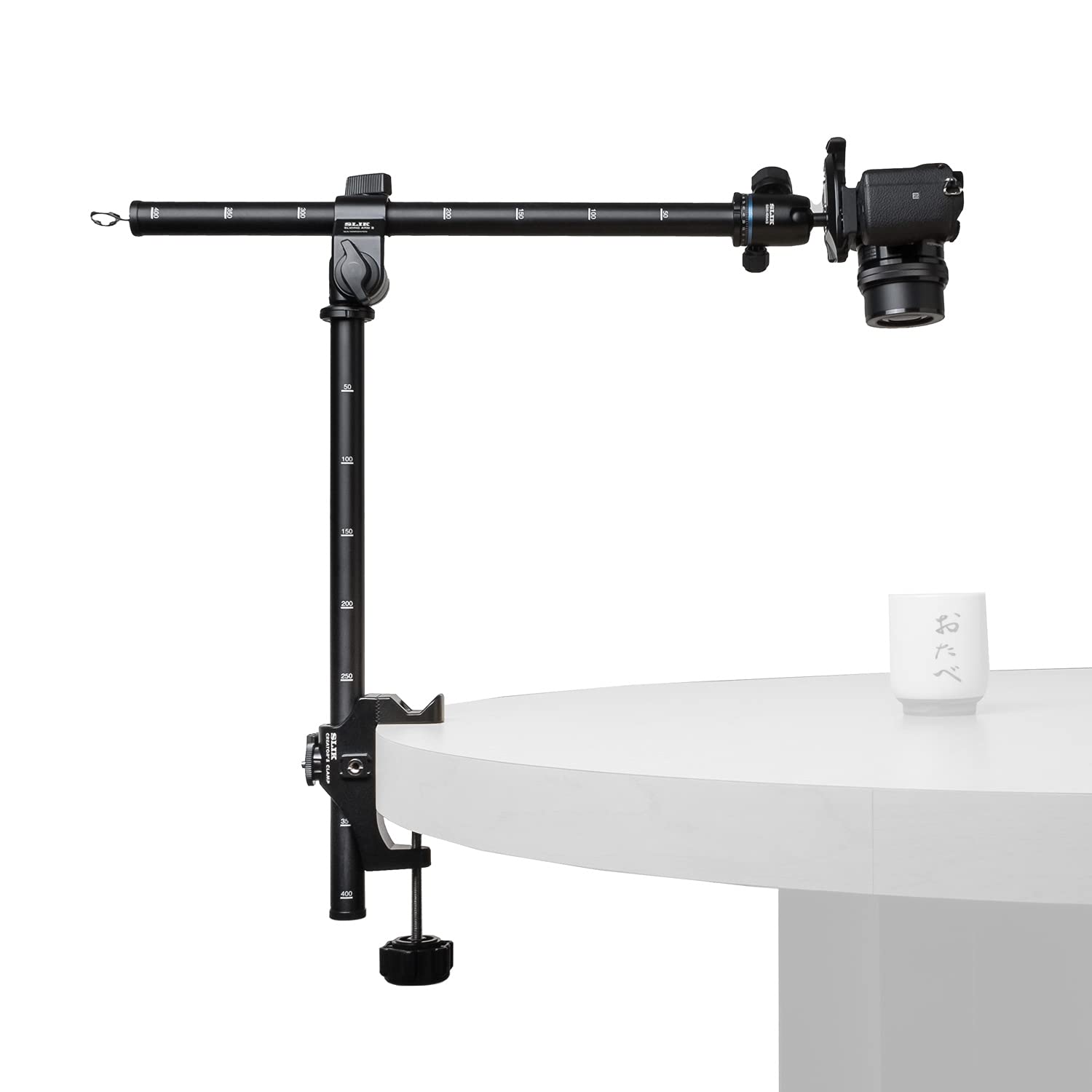 Slik Creator'S Series: Complete Studio Kit W/Clamp, Sliding Arm Ii, And Sbh400 Ball Head, Black (618-762)