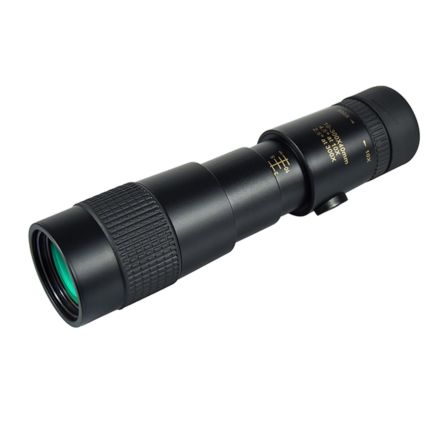 Komire Monocular Telescope 10×300-40, Compatible For Mobile Phones Compact Monoculars With Bak4 High-Transparency Prism Fmc Coating For Bird Watching Camping Hiking