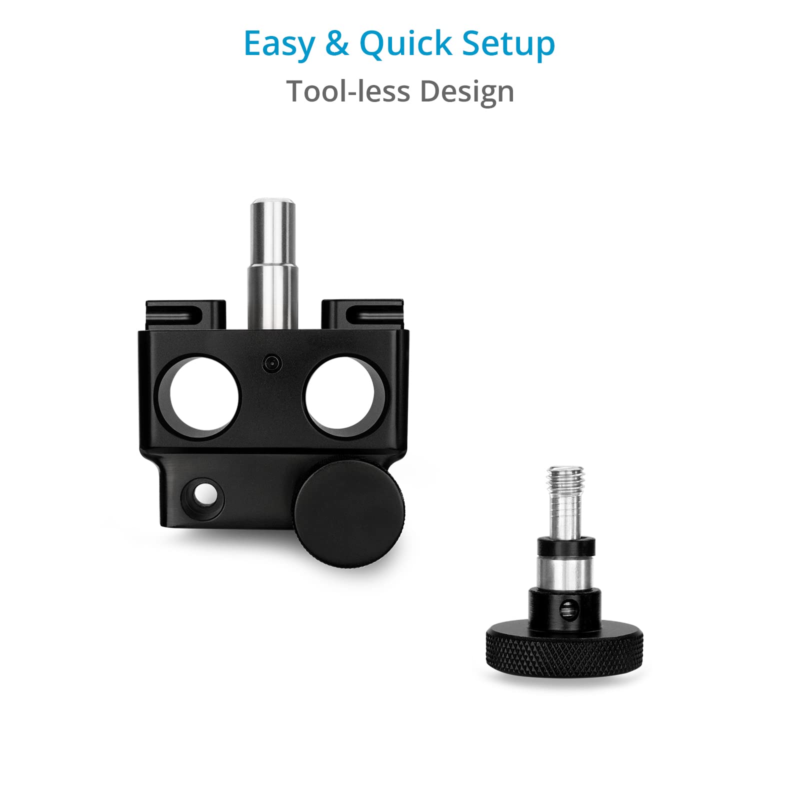 Proaim Vsta Socket Mount For Hard Mount Kit  Compatible With Vista Stabilizer Arm  For Cars, Rail-Compatible Dollies, Tri-Hats & Cameras Rickshaw Carts (Vsta-Ii-Sm)