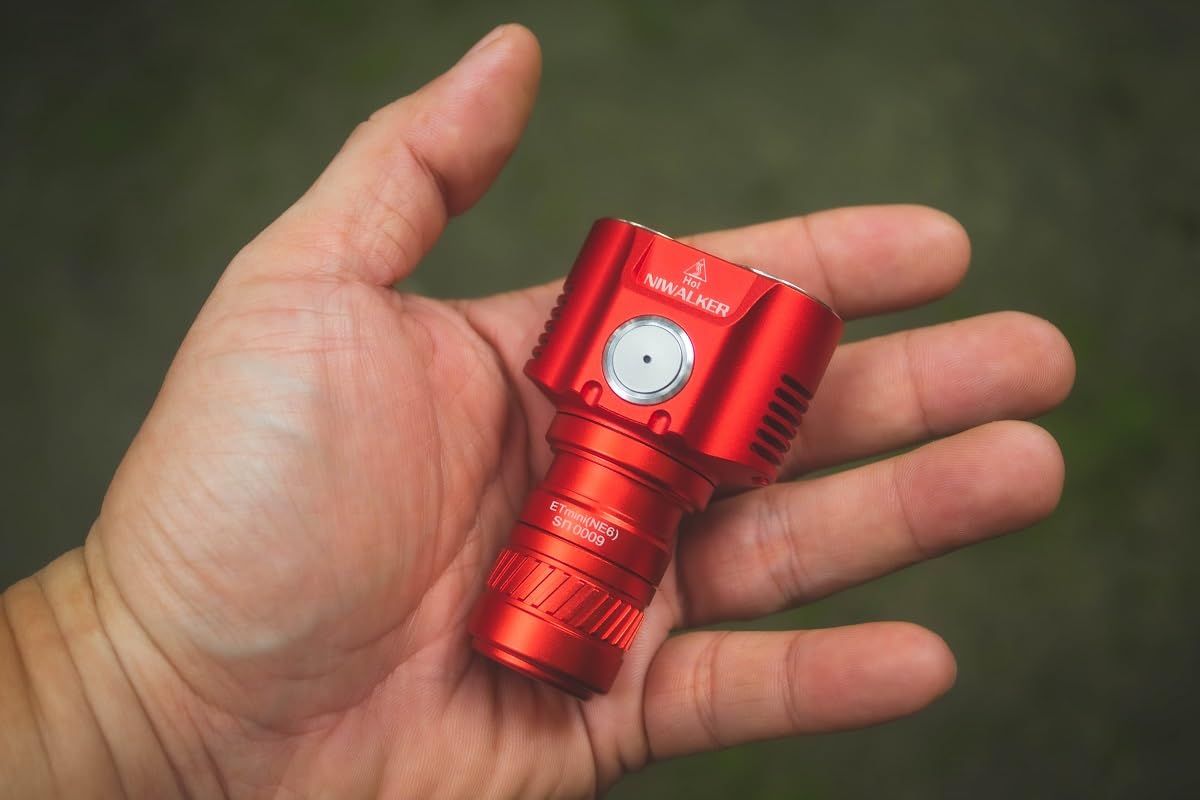 ET mini Flashlight, Magnetic Tailcap Handheld Flashlights, Type-C Rechargeable,Dual Beam Mutli Purpose,3200 Lumen EDC LED Pocket Flashlight,Cool White & Neutral White