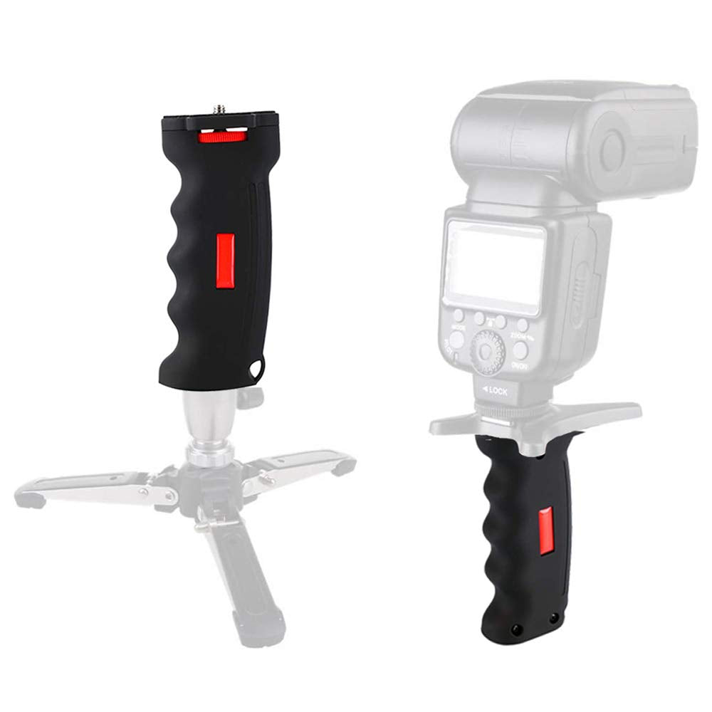 Weihe Poyinco Wide Platform Pistol Grip Camera Handle Camera Stabilizers With 1/4" Screw For Slr Dslr Dc Canon Nikon Sony Iphone Xiaomi Smartphone