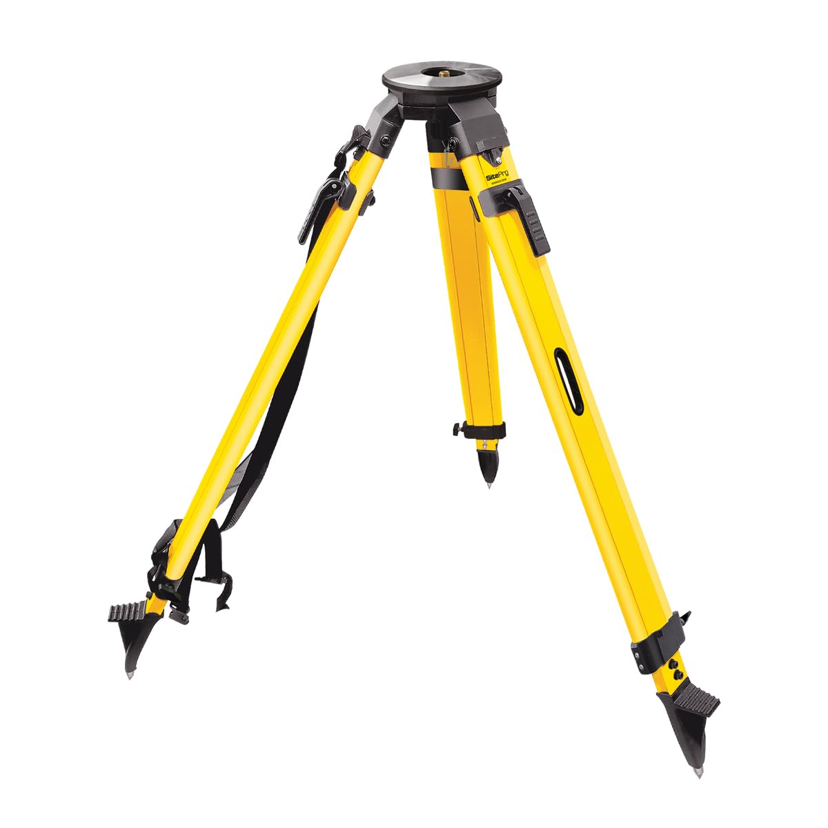 Sitepro Surveying Robotic Tripod With 5/8-11 Large Head And Quick Clamp With Wing Screw