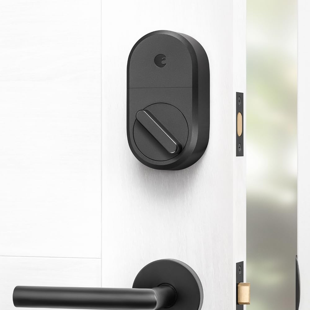 August Home Smart Lock - Keyless Home Entry With Your Smartphone - Dark Gray