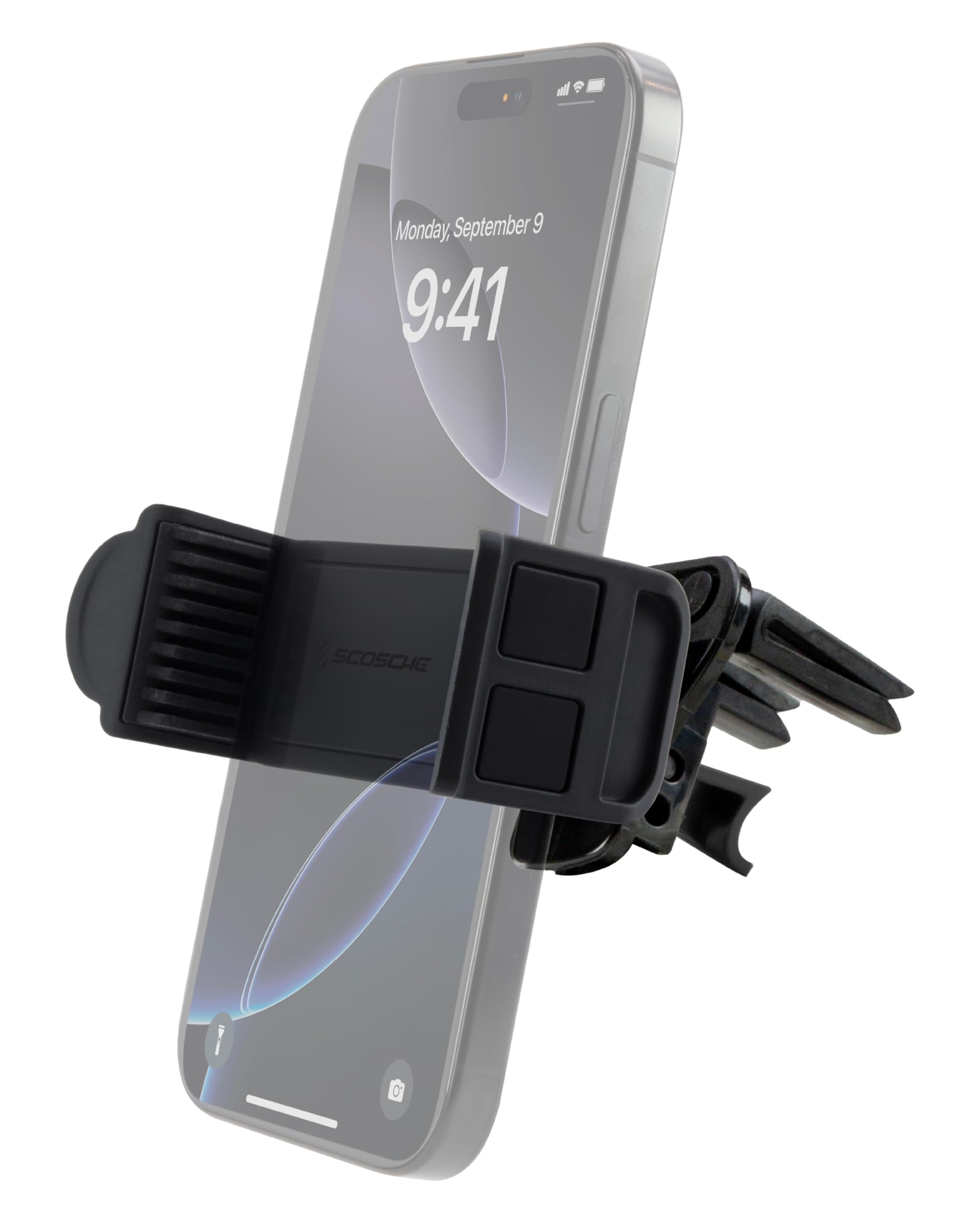 Scosche Hvm2 Universal Hands- Car Phone Holder Vent Mount, 360° Adjustable Phone Stand, Cell Phone Holder For Car Air Vent Or Truck Compatible With Iphone, Galaxy And All Mobile Android Phones