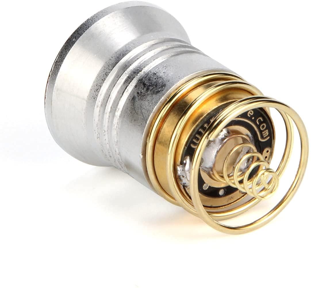 Junchi  Super Bright Led Bulbs,50000 Lumens 3.6V - 9V Single 1-Mode P60 Design Drop-In Module Flashlight Led Torch Replacement Bulbs For Surefire,Hugsby, C2 Z2 6P 9P G3 S3 D2, Wf501B Wf502B