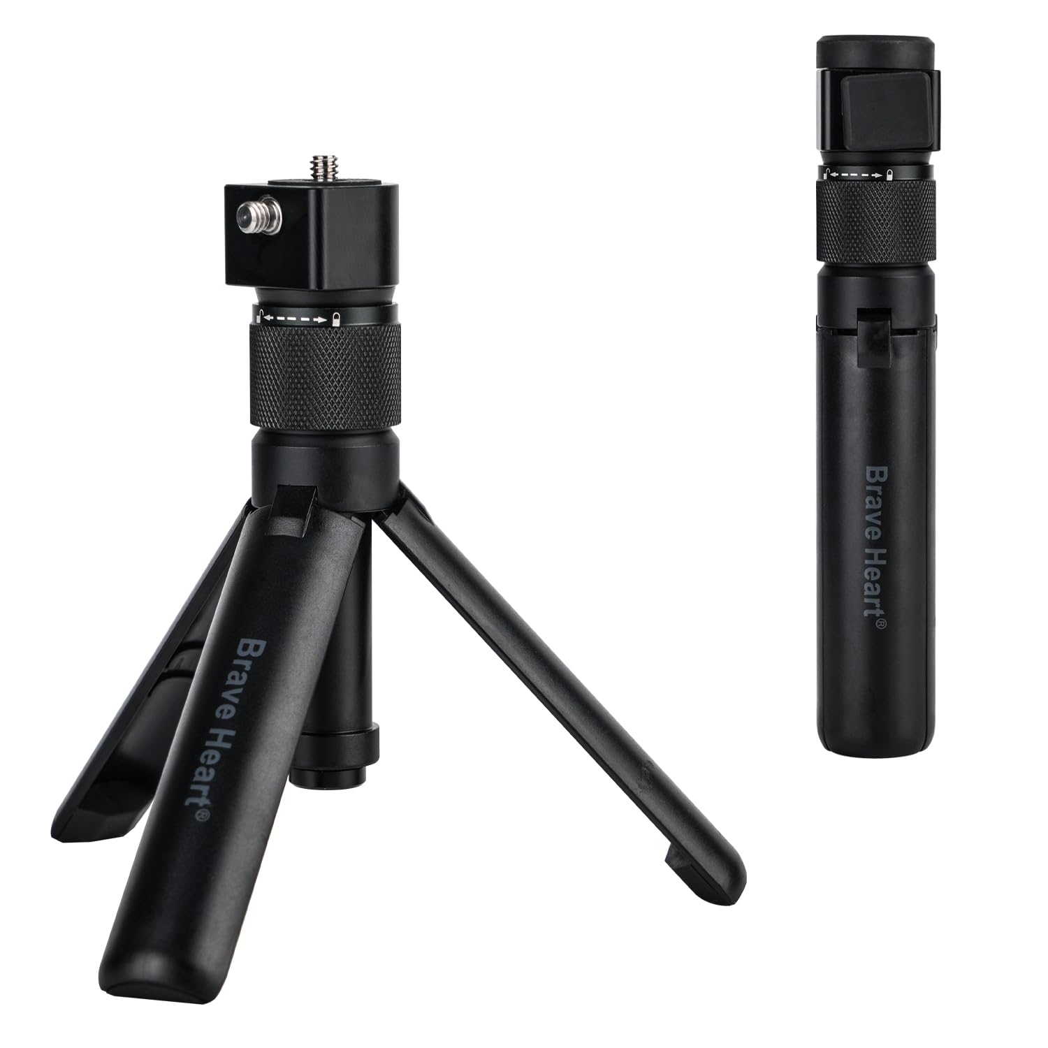 Salymecony Bullet Time Handle Tripod Multi-Functional Tabletop Fold Tripod For Insta360 X5/X4 Insta 360 X3,One Rs,Go 2,One X2,One R,One X One Rs Sport Camera Accessories (Mini Tripod)