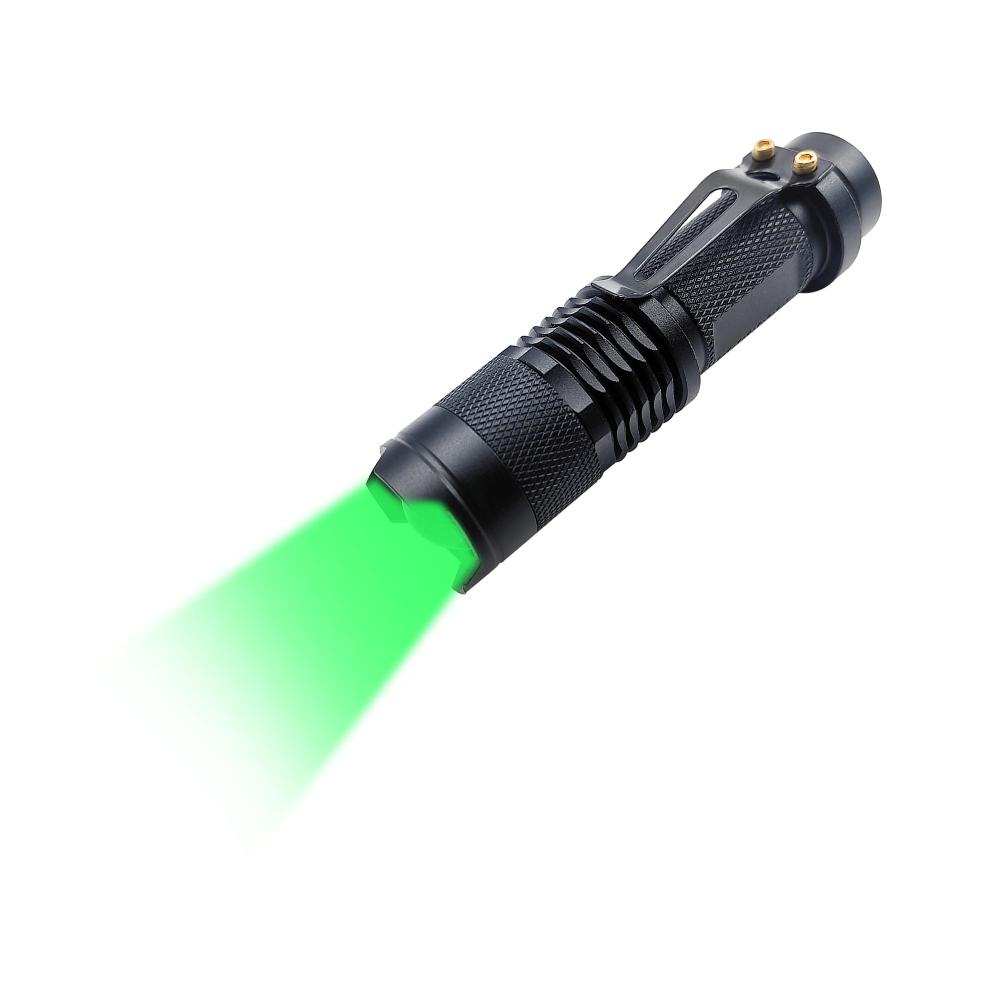 Xinfeibei Green Led Flashlight, Single Mode Mini Green Flashlight, Hunting Light 1 Mode Green Flashlight For Night Watch Outdoor Adventures (1)