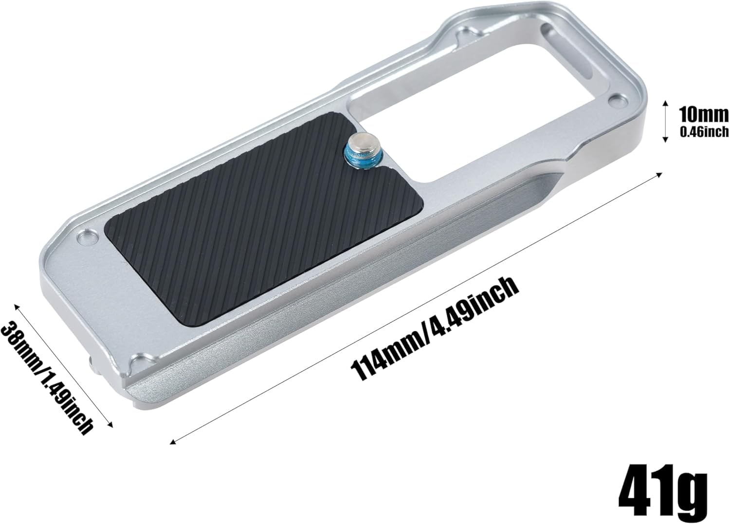 Hersmay Fuji X-M5 Camera Quick Release Base Plate For X-M5 Camera, Compatible With Arca-Swiss Standard Tripod Fit For Dji Ronin Rs 2 / Rs 3 / Rs 3 Pro/Rs 4 / Rs 4 Pro Gimbal Stabilizer