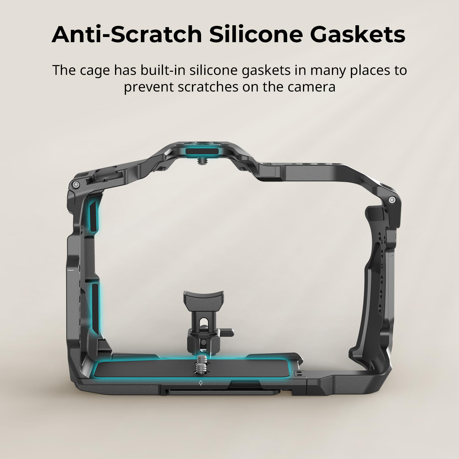 Smallrig Cage For Blackmagic Design Cinema 6K, Only For Bmcc 6K, Full/Half Cage Included Lens Mount Converter Support, Anti-Deflection, Anti-Scratch, Full Access Design - 4785