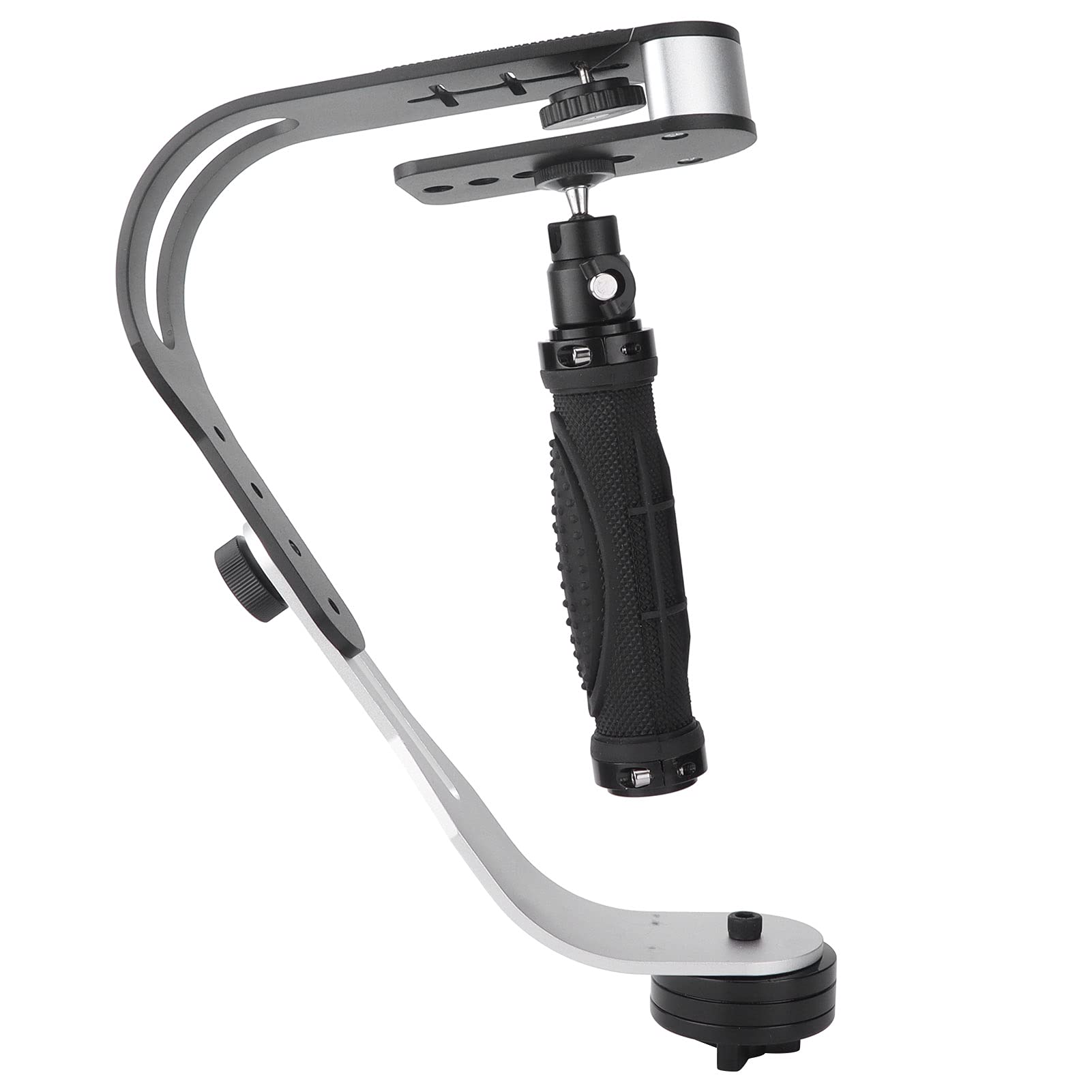 Dioche Video Camera Stabilizer Professional Handheld Bow Camera Stabilizer With Rubber Cover Grip For Stable Video Shooting