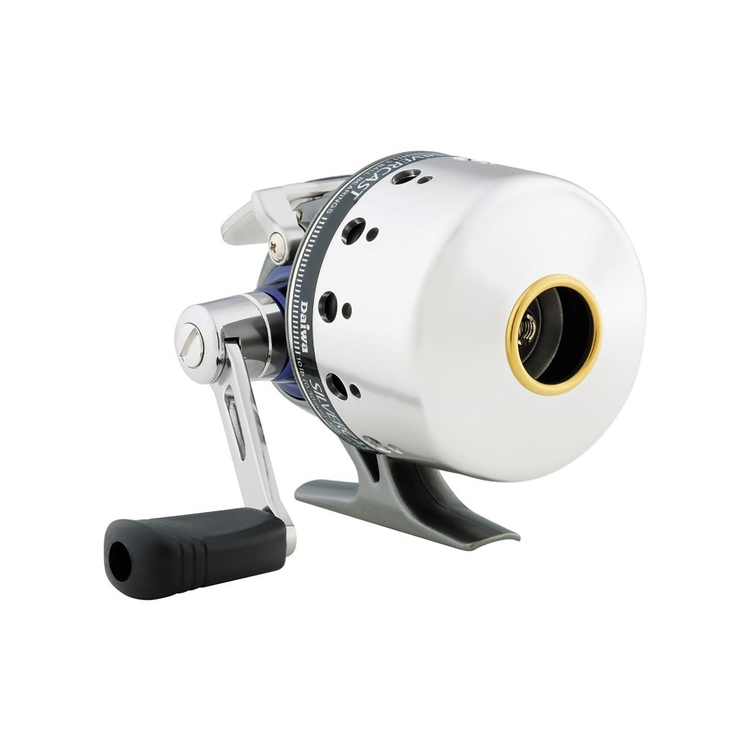 Daiwa Sc120A Silvercast-A Spincastreel, Right Handed, 3-Ball Bearing, 4.3:1 Retrieve