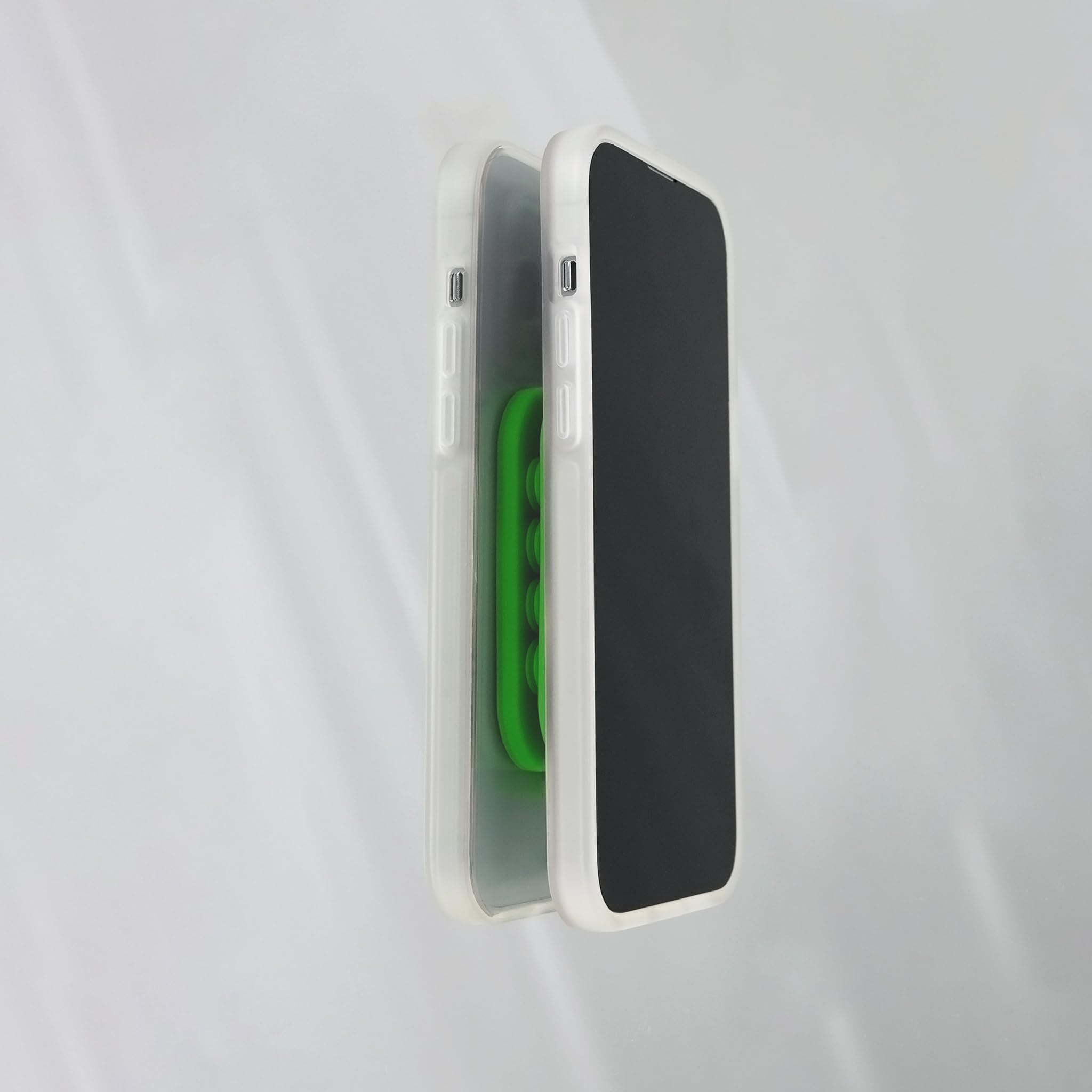 Sonix  Magnetic Silicone Suction Cup Phone Mount For Iphone  Compatible With Magsafe  Bright Fluorescent Green  Neon Green