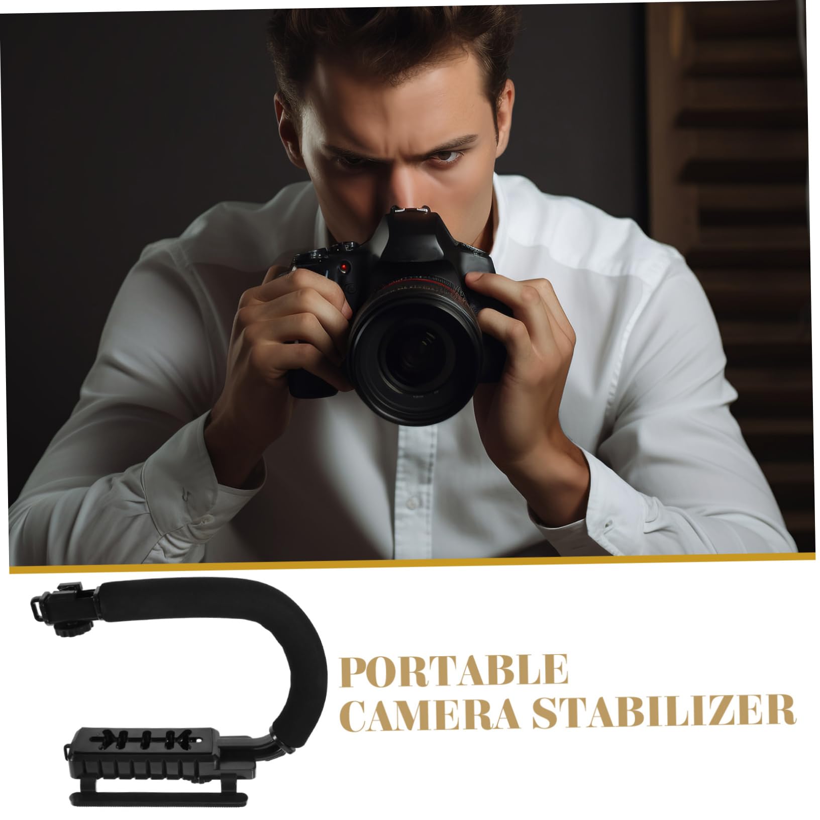 Veemoon Dslr Camera Stabilizer Phone Gimbal Filming Accessories -In-One Mounting System