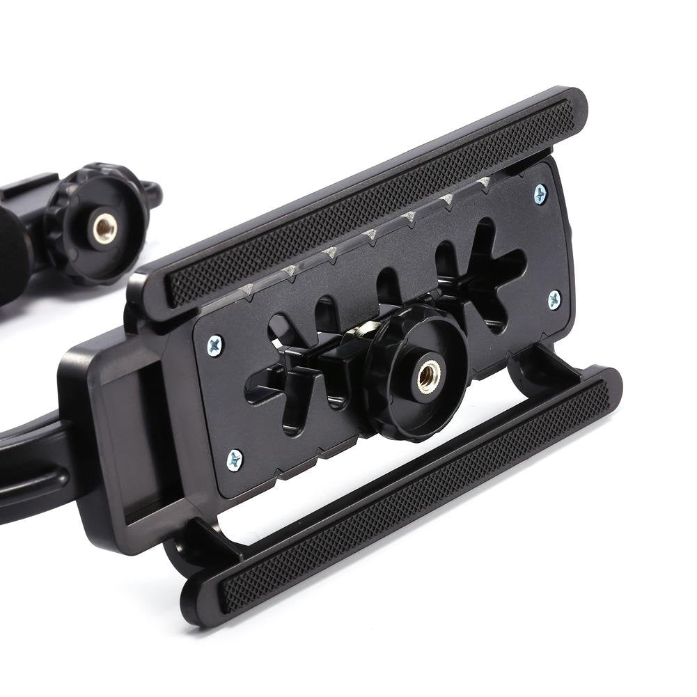 Greensen Video Stabilizing Handle Grip With Hot-Shoe Mount, Portable U-Grip Handheld Stabilizer For Dslr Camera Camcorder