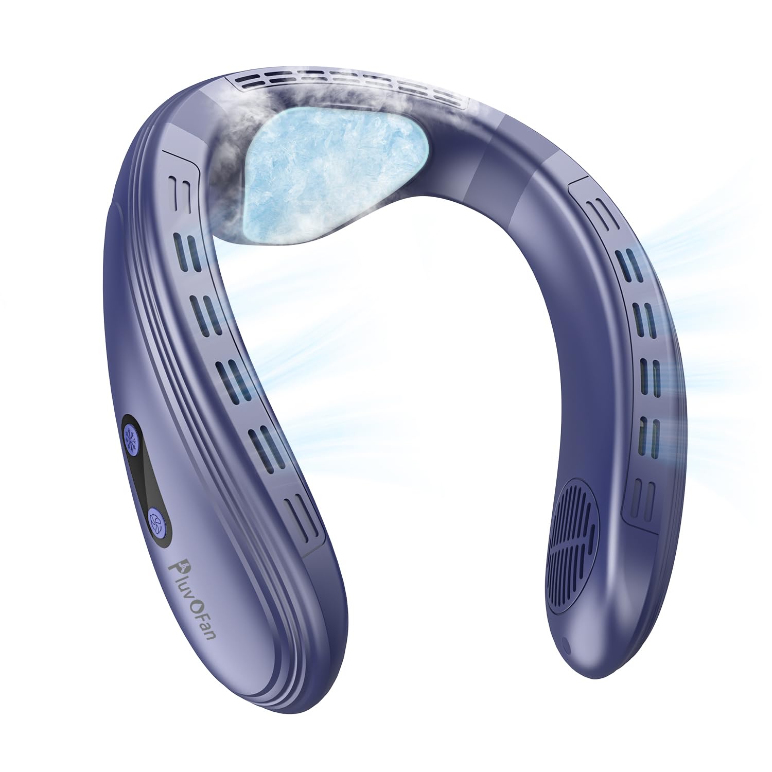 Neck Fan Back Windy 6000Mah With Cooling Plate Cold Compress Bladeless Portable - Koospark