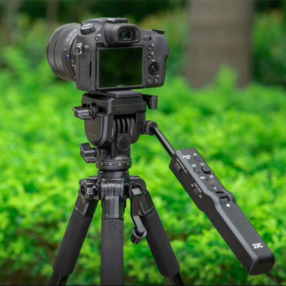 Kiorafoto Video Remote Control Tripod For Sony Fdr-Ax53 Ax43 Ax33 Ax100 Ax700 Hdr-Cx405 Cx455 Cx440 Cx675 Camcorder Handycam Rx10M4 Rx10M3 Rx10M2 Rx100M7 Rx100M6 Hx99 Hx90V Hx80 Hx60V Hx50V Hx400V Hx300 Camera