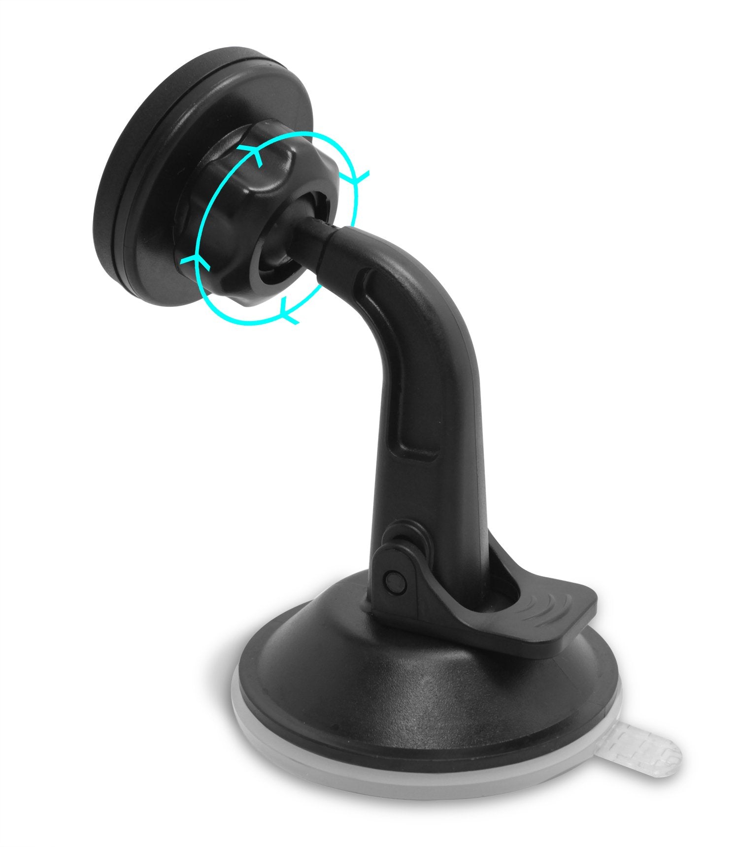 Techmatte Car Phone Mount Magnetic-Dashboard Mounted Car Phone Holder-Universal Smartphone Compatibility With Strong Magnetic Technology (Black), Portable Electronic Device Mount