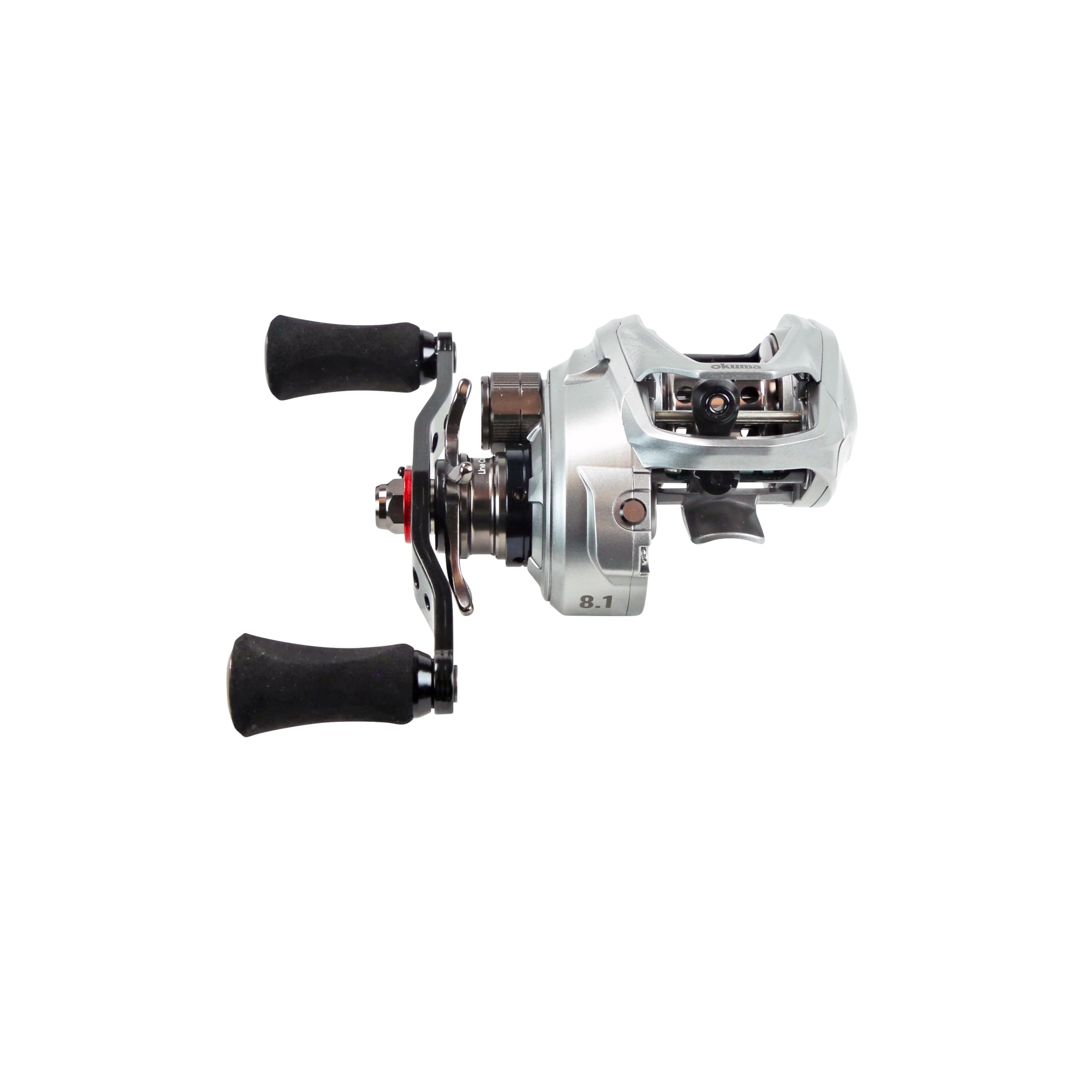 Okuma X-Series Low Profile Extremely Lightweight Baitcast Reel, Right Hand, X-100Xa