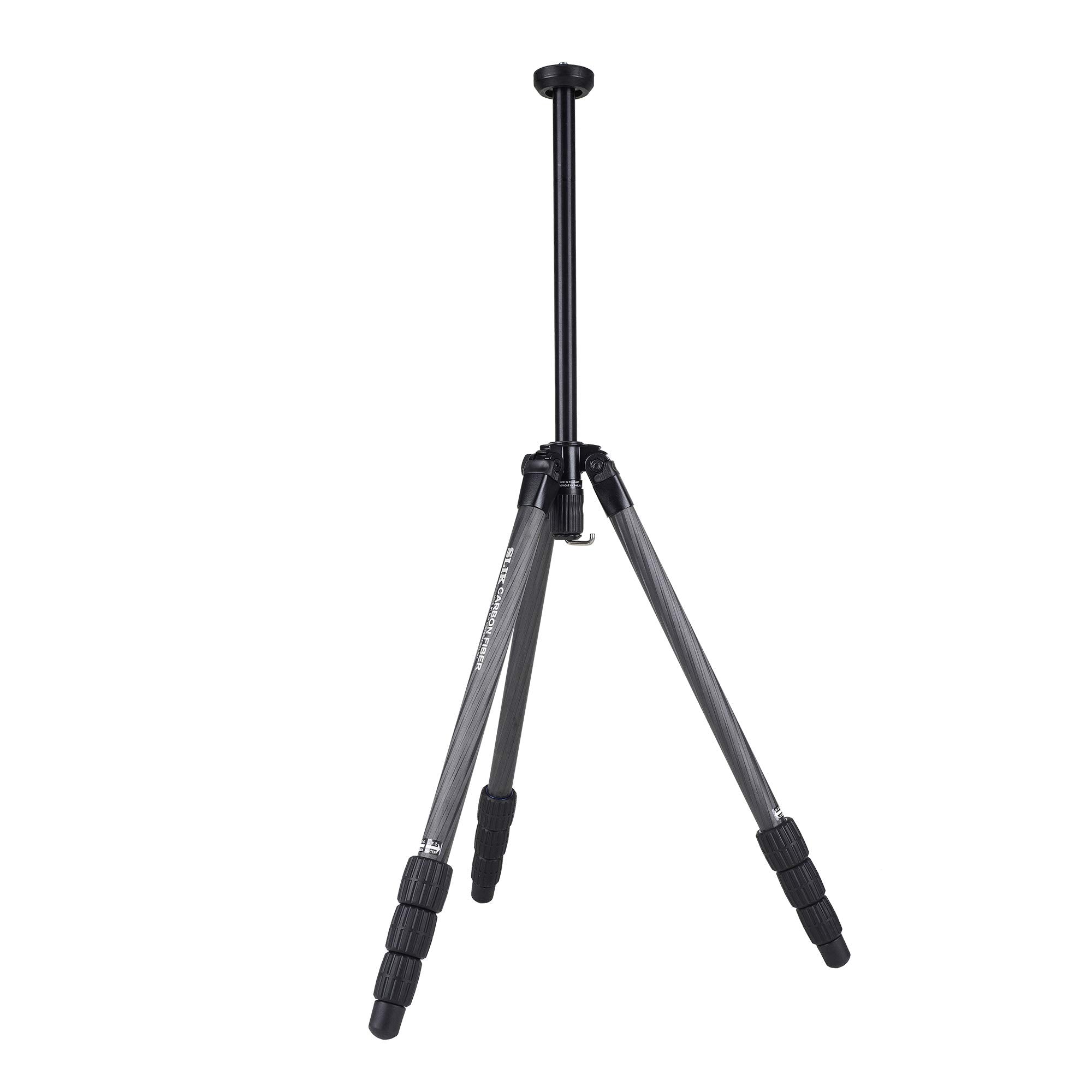 Slik Pro Cf-634 4-Section 64" Carbon Fiber Tripod Black (611-895)