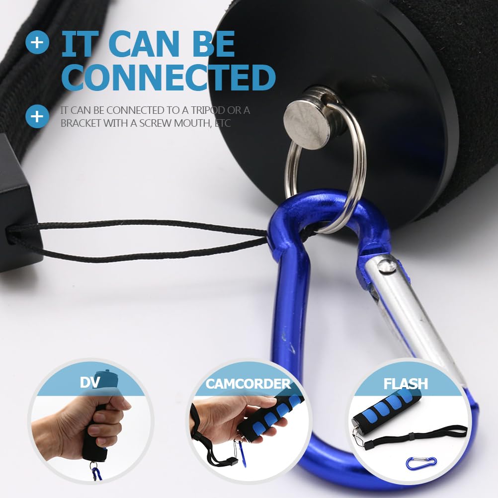 Homoyoyo Handheld Stabilizer Led Video Light Mount Phone Holders Led Stand Metal Stand Action Camera Mount Camcorder Mount Camera Holder Aluminum Alloy Slr Mobile Phone Holder