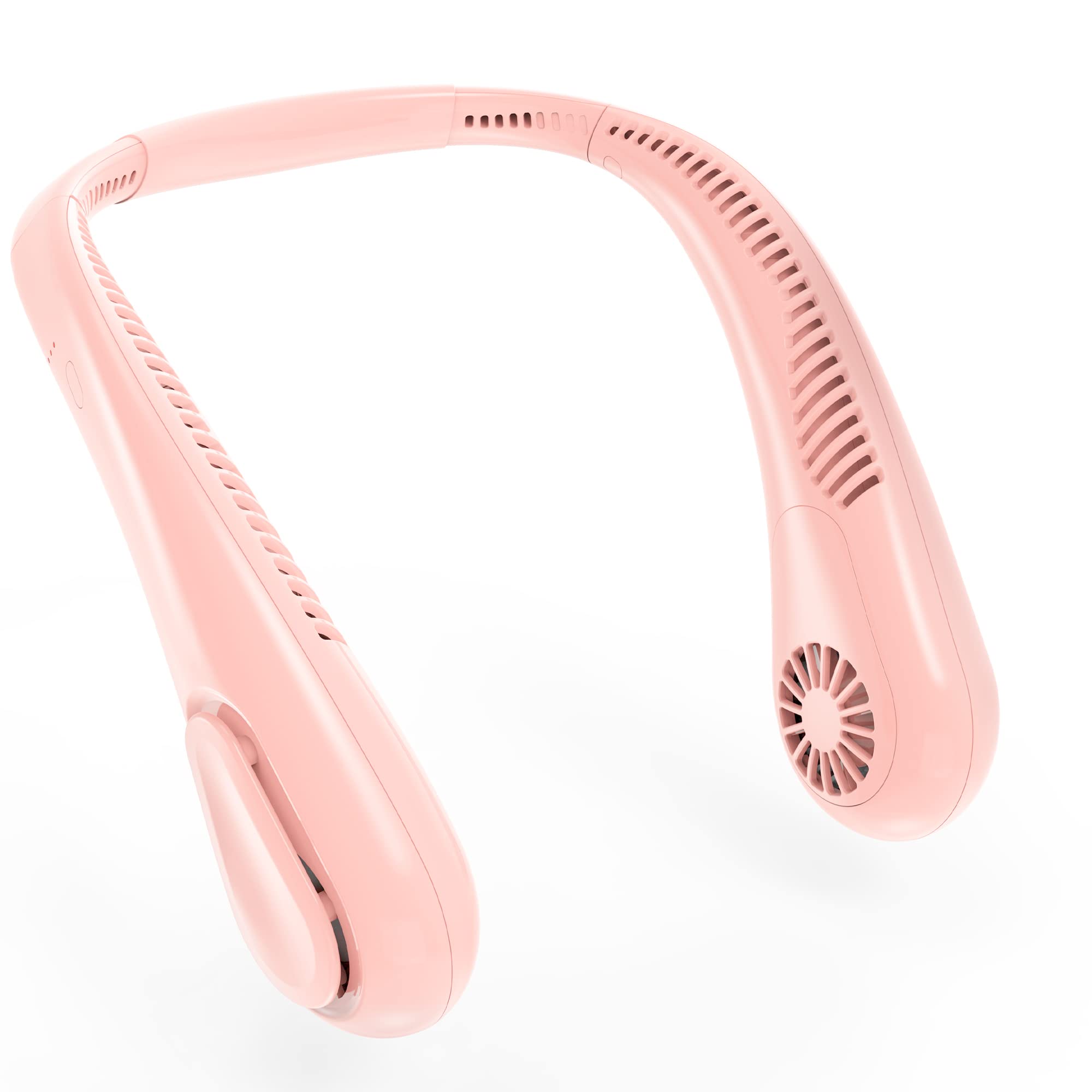 Comlife Bladeless Neck Fan, 5000Mah Rechargeable Battery Powered, Angle Adjustable, Hand-Free - Koospark