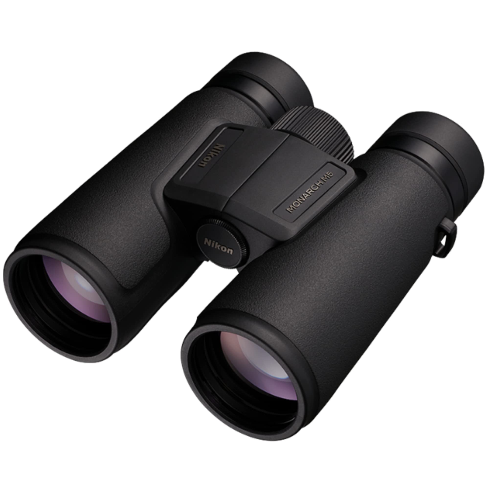 Lumintrail Nikon Monarch M5 10X42 (16768) Black Binoculars Bundle With Lens Pen, And Cleaning Cloth, Compact High Powered Binoculars For Adults For Hunting, Bird Watching, And Hiking Essentials, Lightweight