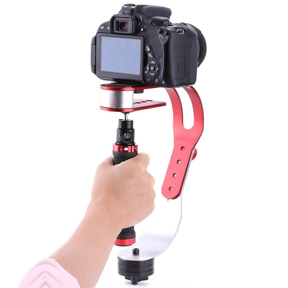 Ejoyous Video Action Stabilizing Handle Grip Handheld Steadycam Stabilizer For Dslr Camera Camcorder